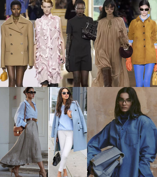 6 tendências da moda para o inverno 2024.