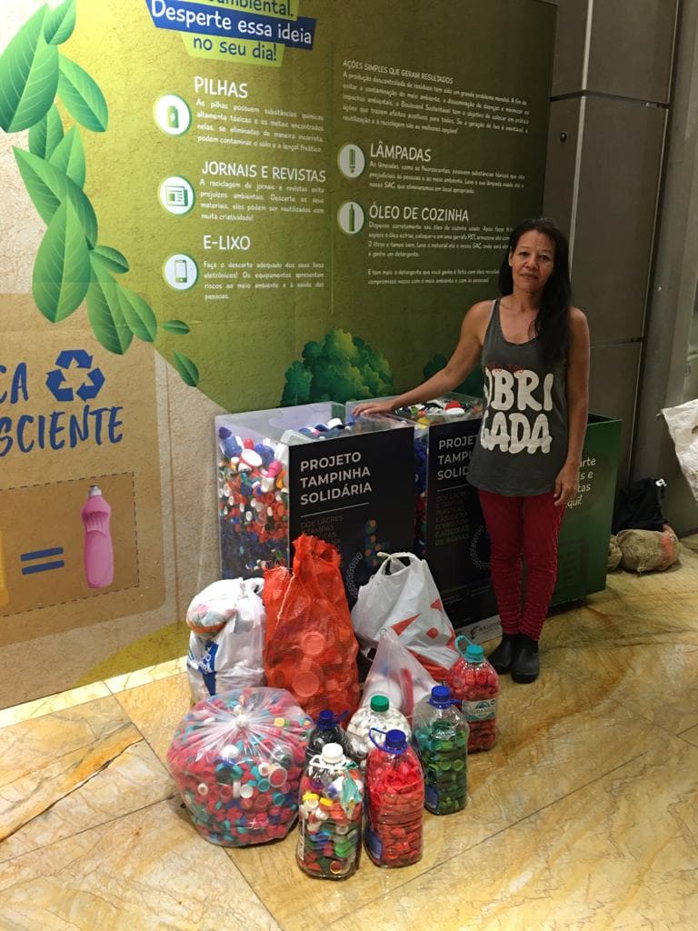 Tampinhas que transformam